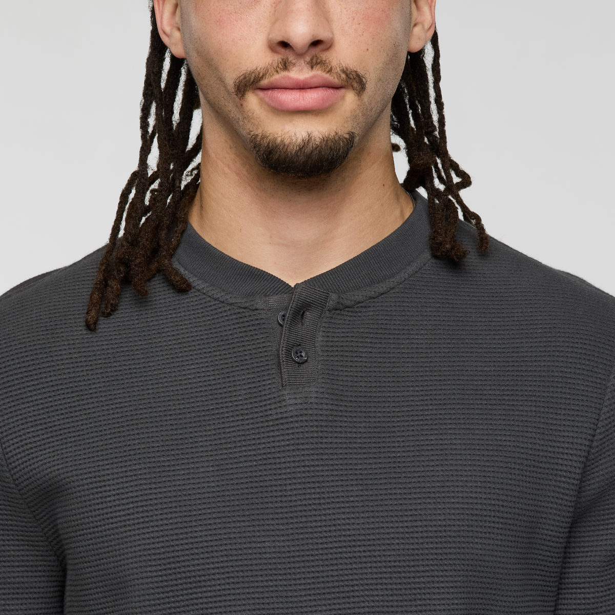 Atajo Long-Sleeve Waffle Henley - Men's - Image 12